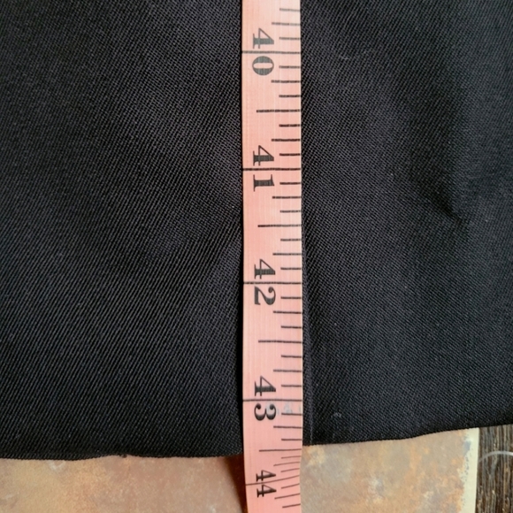 ADAM Lippes Gaberdine Halter Midi Shirt Dress Wool 4 black - Picture 14 of 15